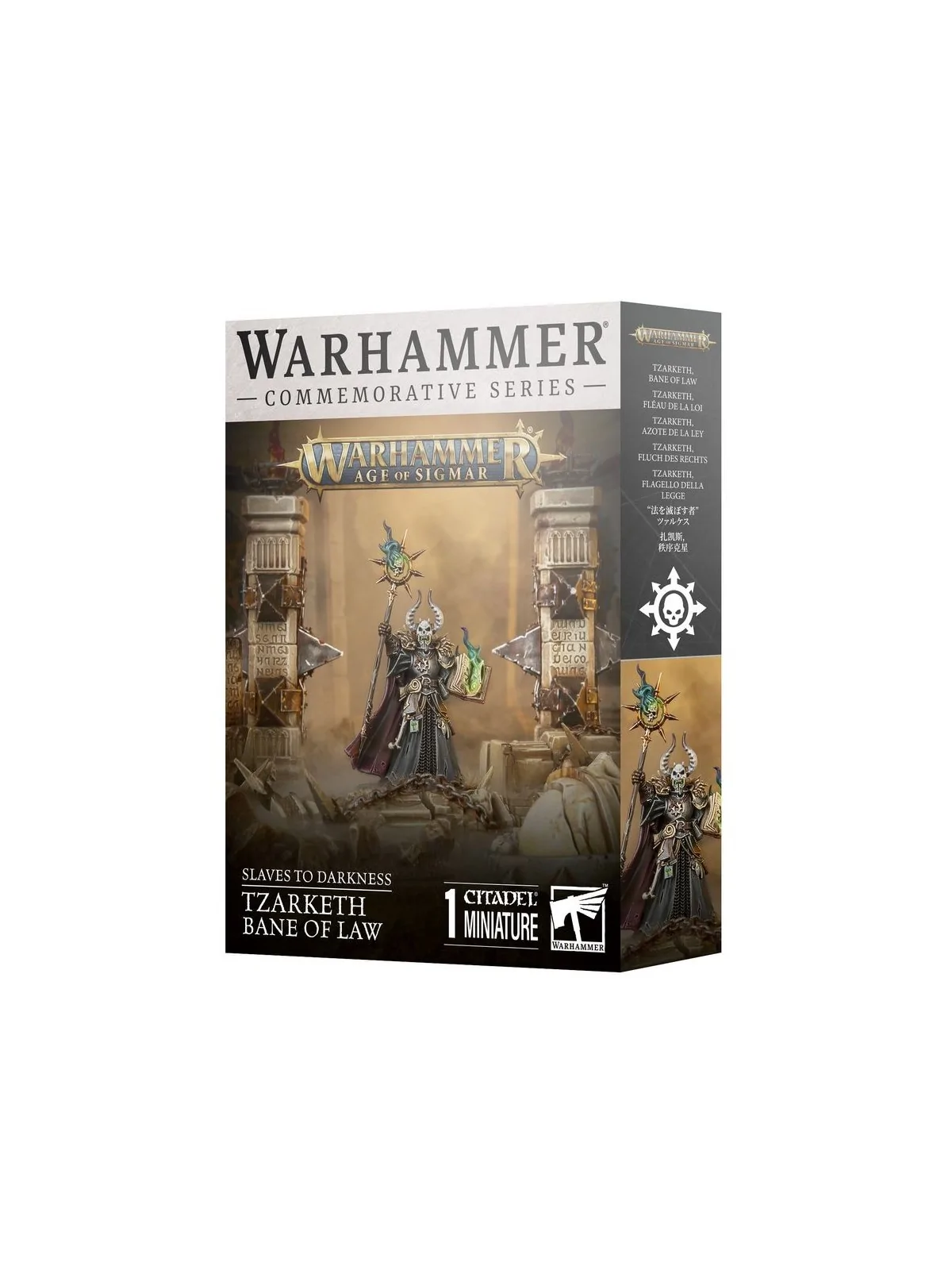 Slaves to Darkness: Tzarketh Azote de la ley (83-101) de Games Workshop en WARHAMMER AGE OF SIGMAR | La Cueva Roja