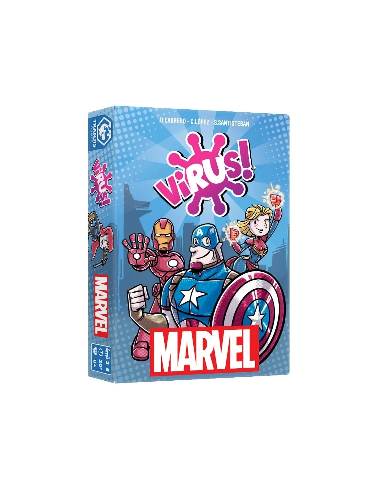 Virus Marvel de Tranjis Games en Juegos de Cartas | La Cueva Roja