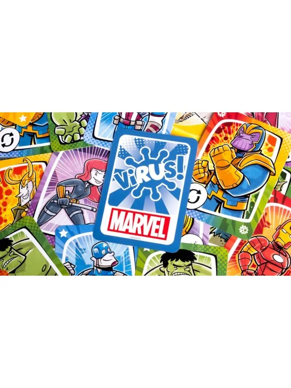 Virus Marvel de Tranjis Games en Juegos de Cartas | La Cueva Roja