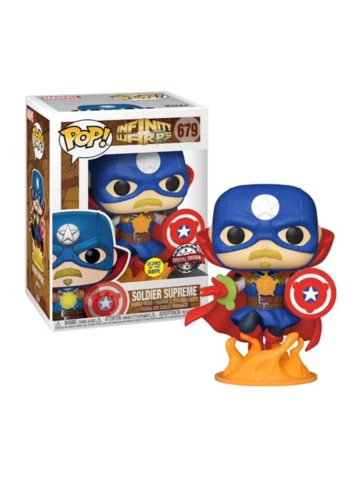 Funko POP! Infinity Warps: Soldado Supreme (679) de Funko en Funko Pop | La Cueva Roja