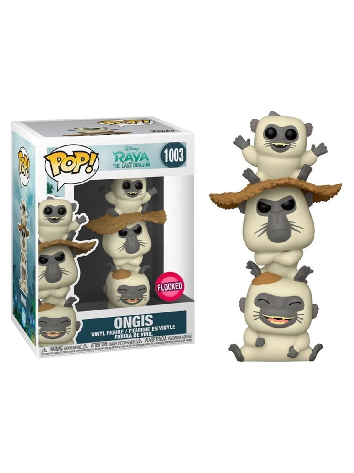 Funko POP! Disney Raya: Ongis (1003) de Funko en Funko Pop | La Cueva Roja