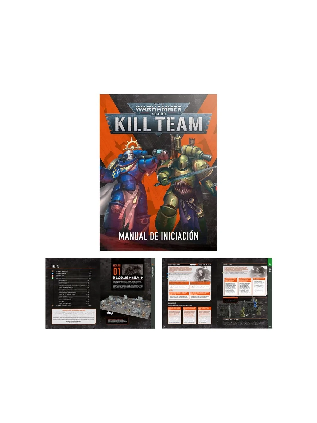 Kill Team: Starter Set (103-54) de Games Workshop en WARHAMMER 40.000 | La Cueva Roja