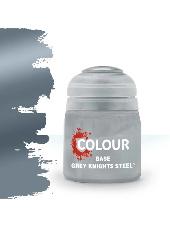 Warhammer Colour: Base Grey Knights Steel (21-47) de Games Workshop en Warhammer Colour | La Cueva Roja