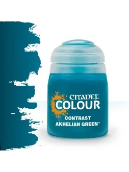 Warhammer Colour: Contrast Akhelian Green (29-19) de Games Workshop en Warhammer Colour | La Cueva Roja