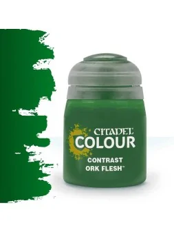 Warhammer Colour: Contrast Ork Flesh (29-22) de Games Workshop en Warhammer Colour | La Cueva Roja