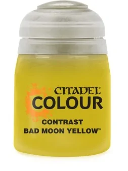 Warhammer Colour: Contrast Bad Moon Yellow (29-53) de Games Workshop en Warhammer Colour | La Cueva Roja