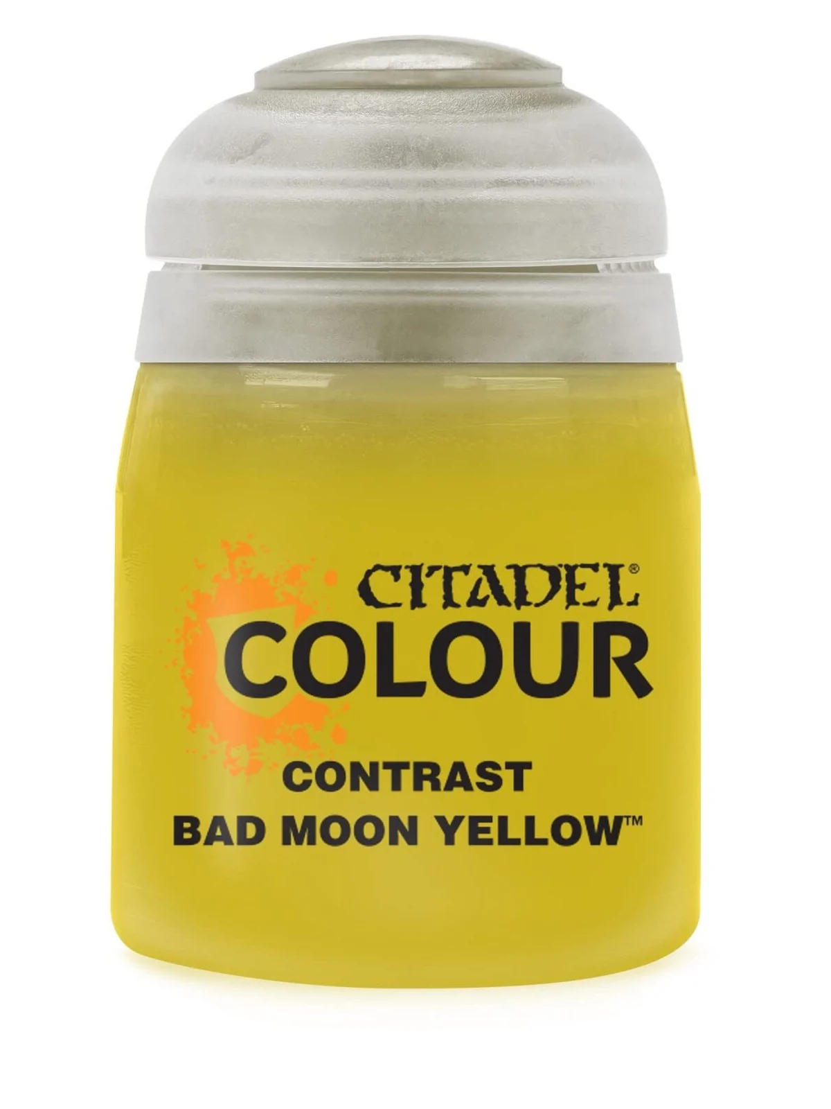 Warhammer Colour: Contrast Bad Moon Yellow (29-53) de Games Workshop en Warhammer Colour | La Cueva Roja