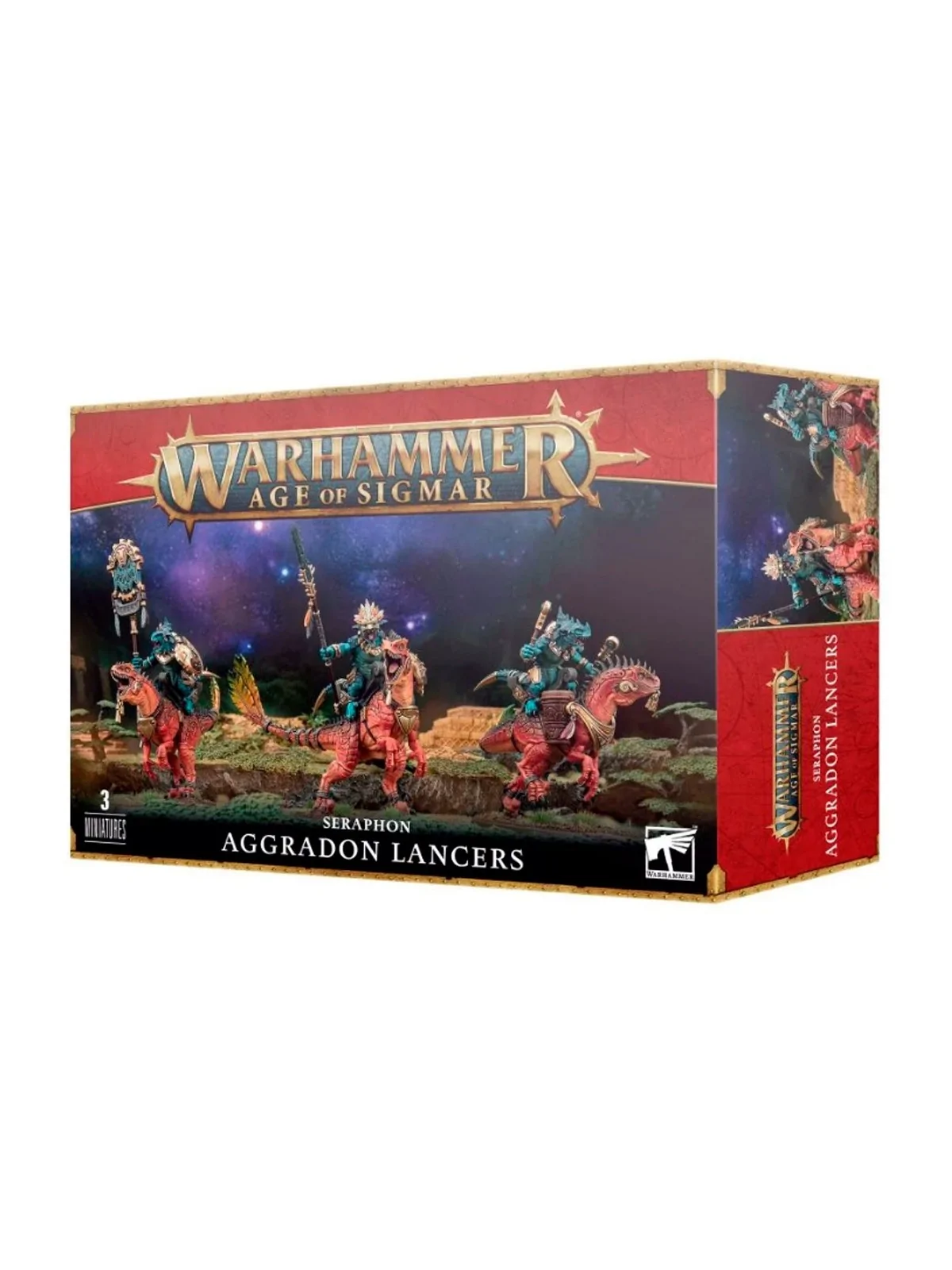 Warhammer Age of Sigmar: Seraphon - Lanceros en Agradon (88-18) de Games Workshop en WARHAMMER AGE OF SIGMAR | La Cueva Roja