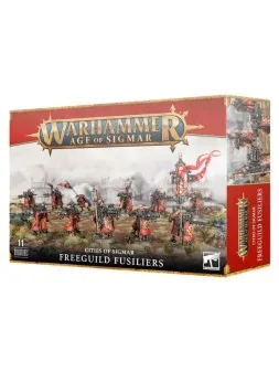 Warhammer Age of Sigmar: Ciudades de Sigmar - Fusileros del Gremio Libre (86-19) de Games Workshop en WARHAMMER AGE OF SIGMAR | 