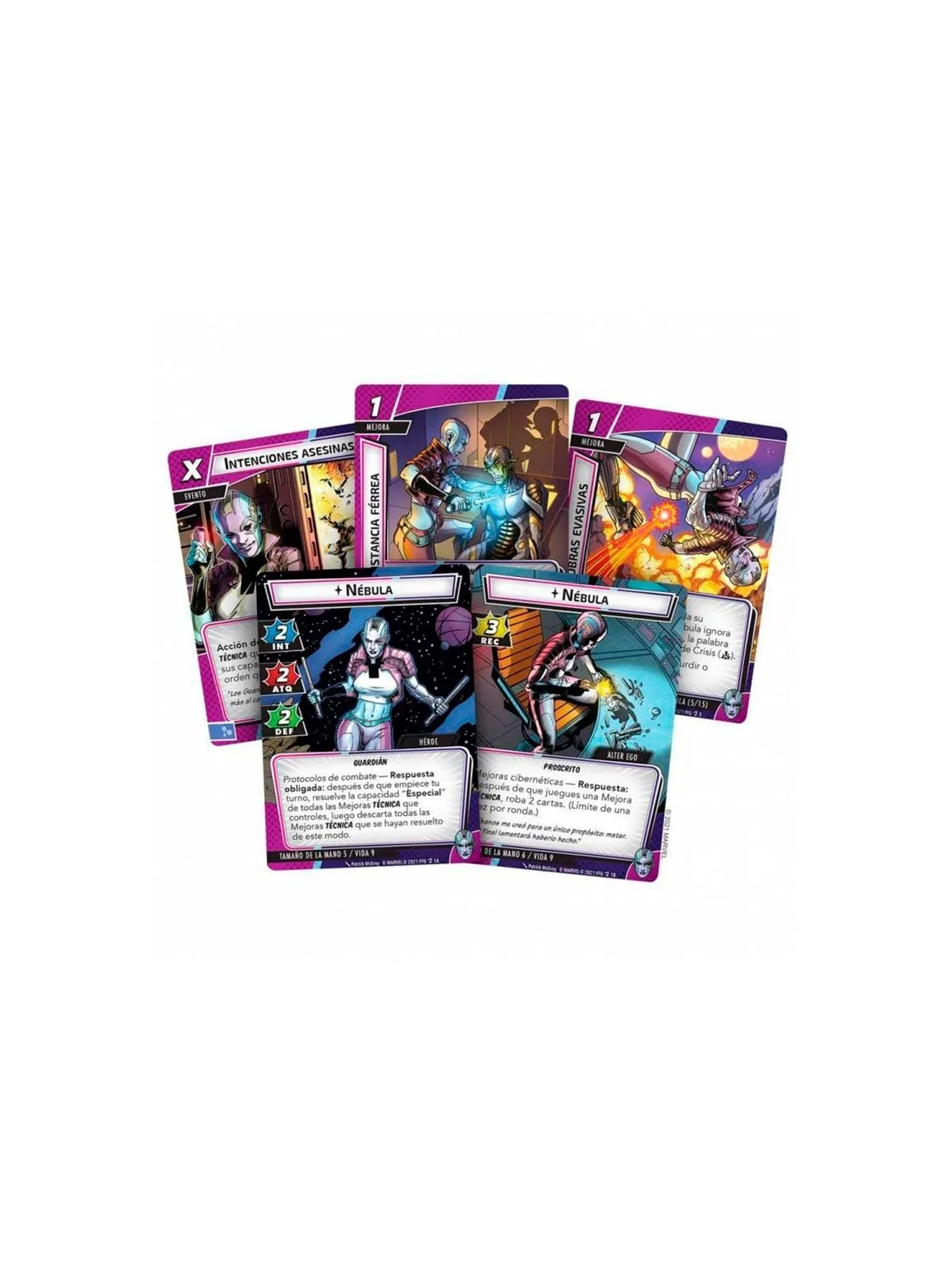 Marvel Champions: Nebula de Fantasy Flight Games en Juegos de Cartas | La Cueva Roja