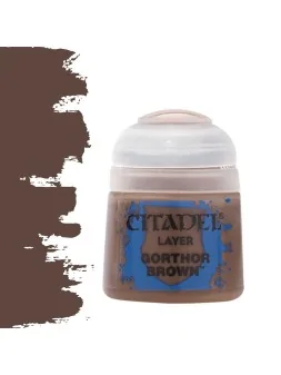 Warhammer Colour: Layer Gorthor Brown (22-47) de Games Workshop en Warhammer Colour | La Cueva Roja