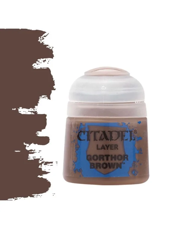 Warhammer Colour: Layer Gorthor Brown (22-47) de Games Workshop en Warhammer Colour | La Cueva Roja