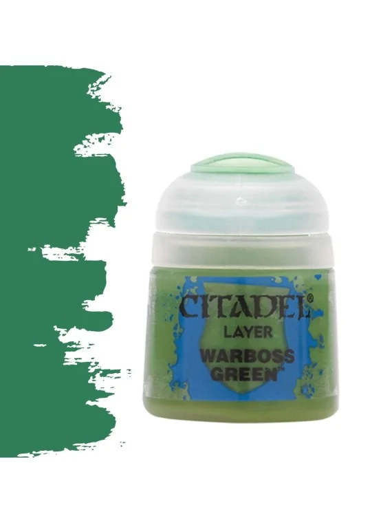 Warhammer Colour: Layer Warboss Green (22-25) de Games Workshop en Warhammer Colour | La Cueva Roja