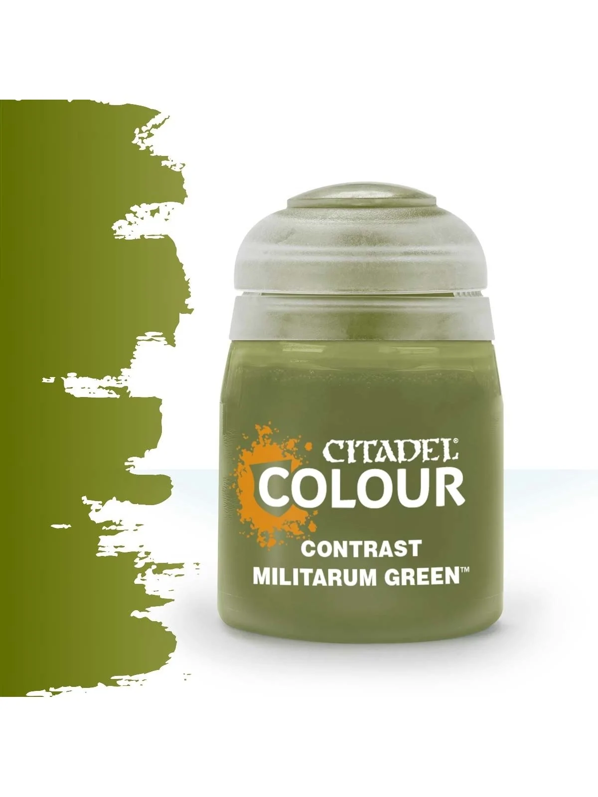 Warhammer Colour: Contrast Militarum Green (29-24) de Games Workshop en Warhammer Colour | La Cueva Roja