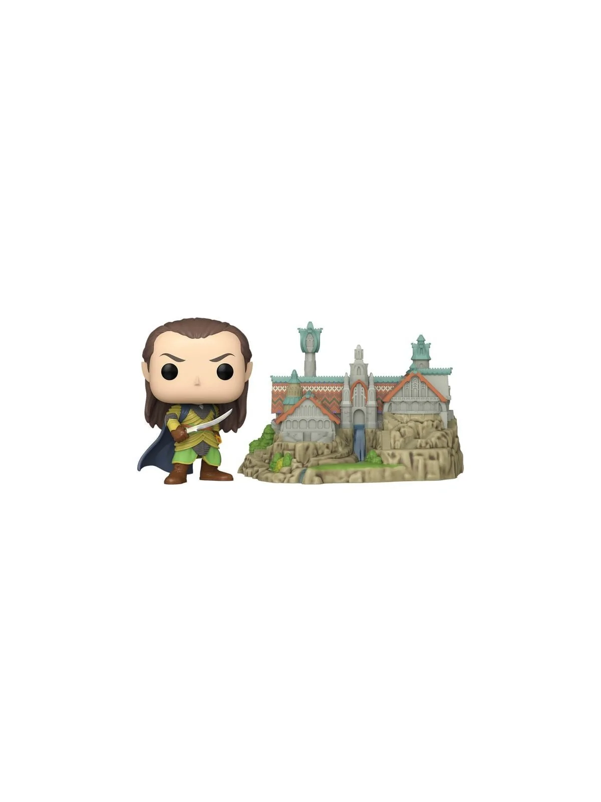 Funko POP! El Señor de los Anillos: Elrond con Rivendell (1747) de Funko en Funko Pop | La Cueva Roja