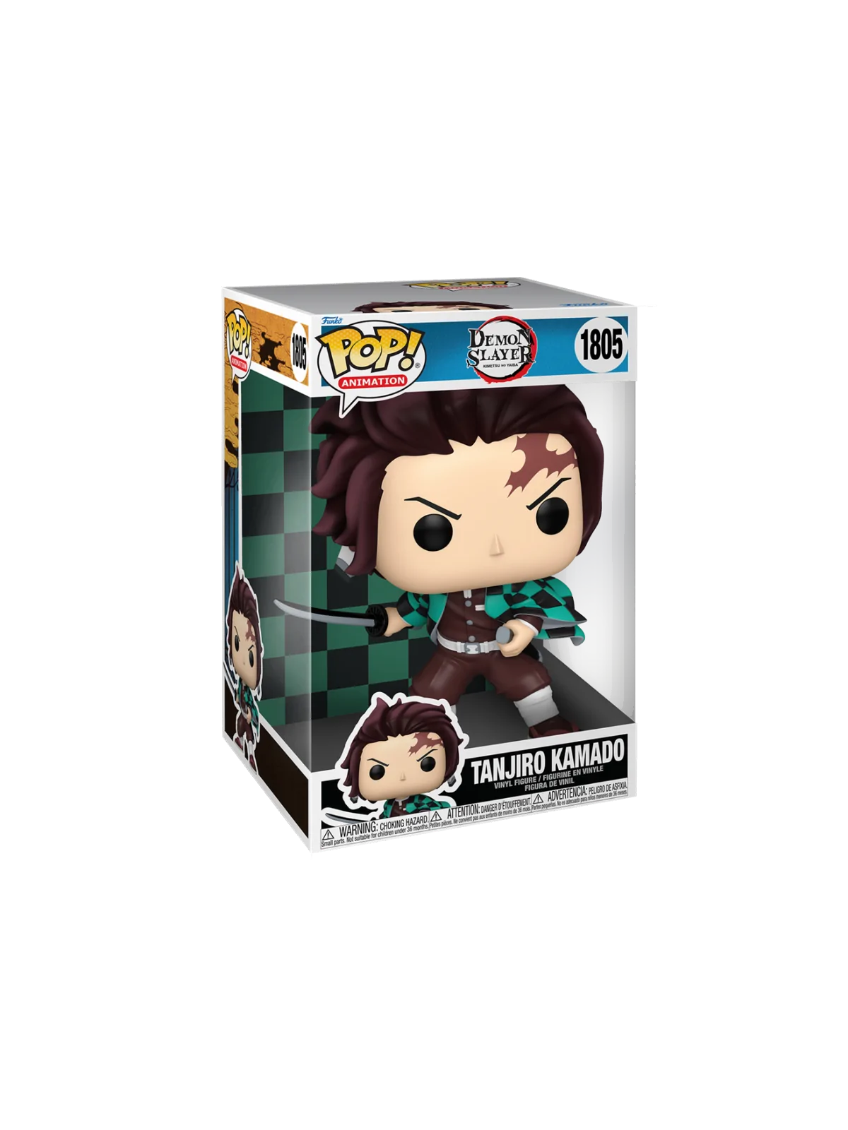 Funko POP! Demon Slayer: Tanjiro Kamado (1805) de Funko en Funko Pop | La Cueva Roja