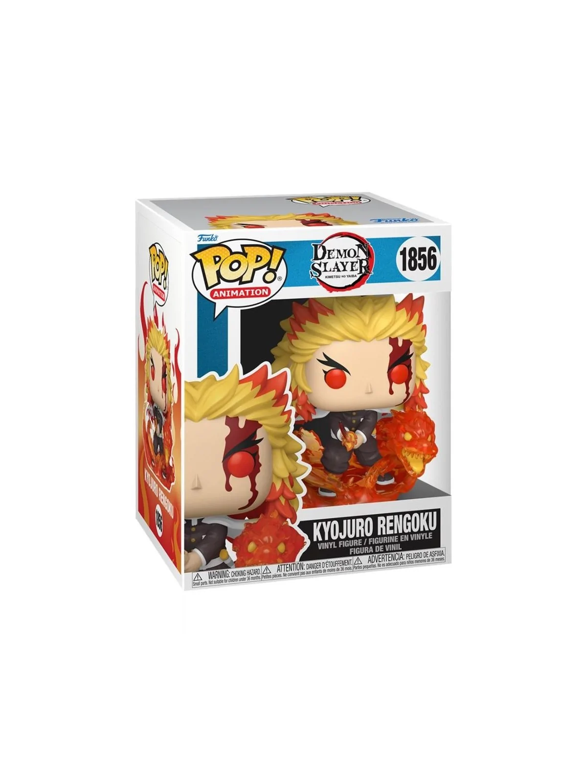 Funko POP! Demon Slayer: Kyojuro Rengoku (1856) de Funko en Funko Pop | La Cueva Roja
