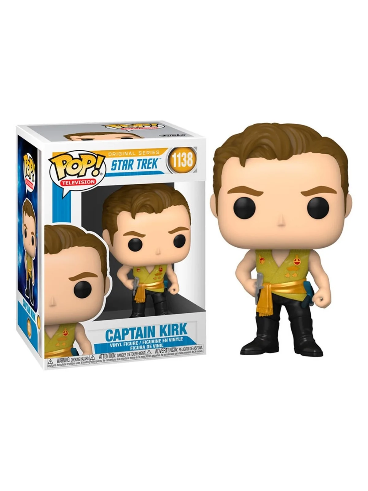 Funko POP! Star Trek: Captain Kirk (1138) de Funko en Funko Pop | La Cueva Roja