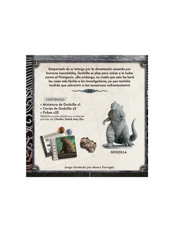 Cthulhu Dead May Die: Godzilla de CMON en Juegos de Tablero | La Cueva Roja