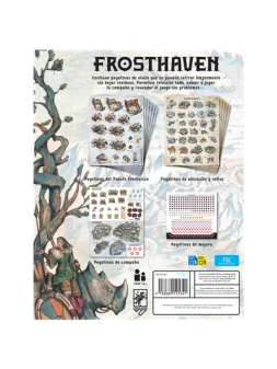 Frosthaven: Pegatinas Reutilizables de Cephalofair Games en Juegos de Tablero | La Cueva Roja