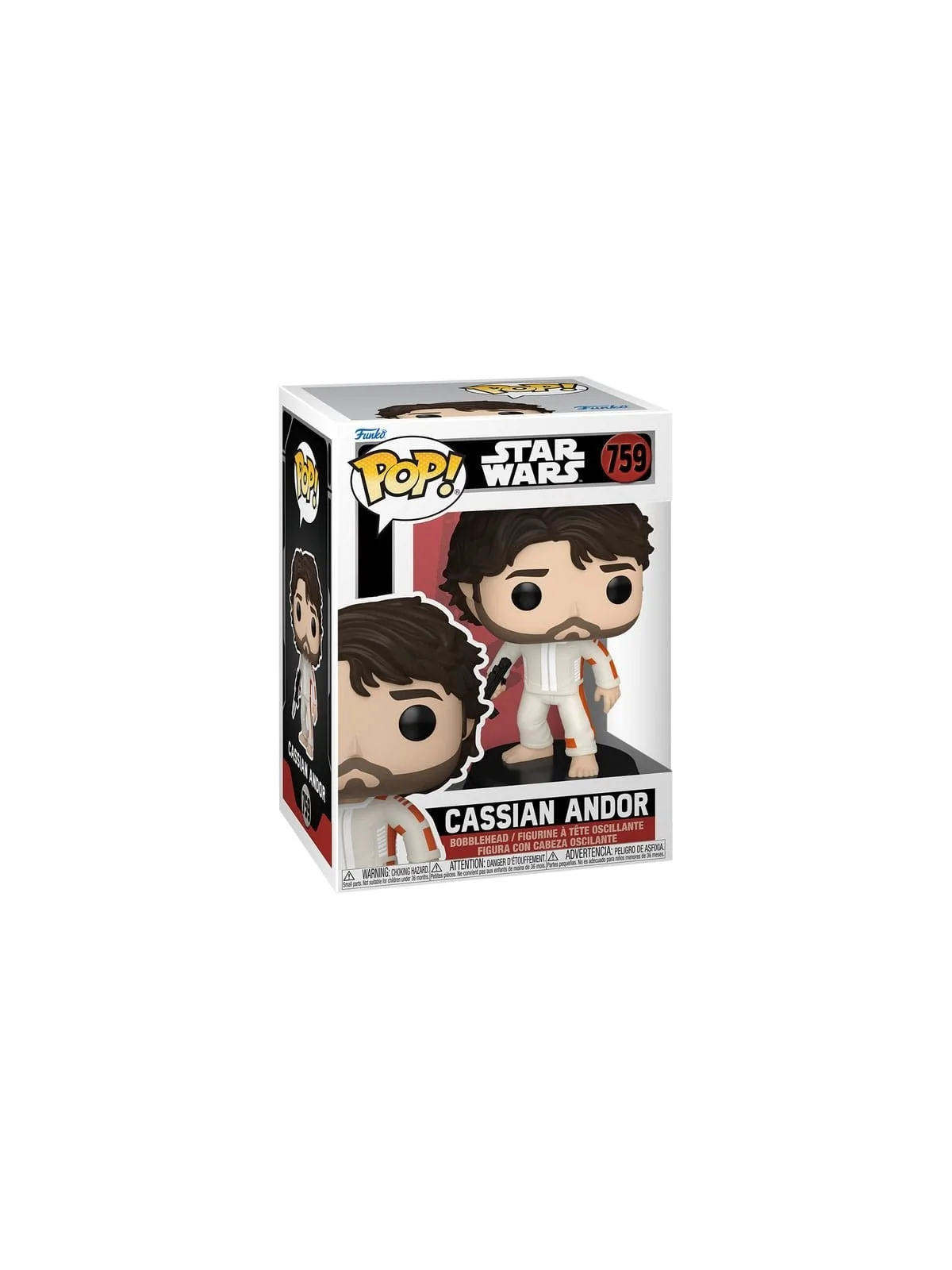 Funko POP! Star Wars: Cassian Andor (759) de Funko en Funko Pop | La Cueva Roja