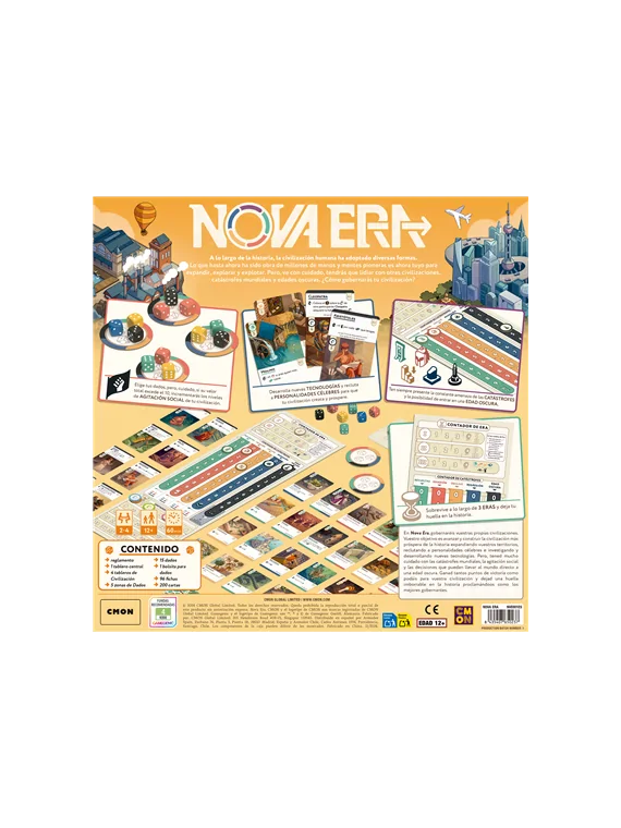 Nova Era de CMON en Juegos de Tablero | La Cueva Roja