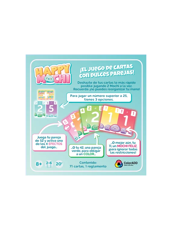 Happy Mochi de Zygomatic en Juegos de Tablero | La Cueva Roja