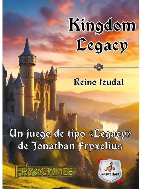 Kingdom Legacy: Reino Feudal de Maldito Games en Juegos de Tablero | La Cueva Roja
