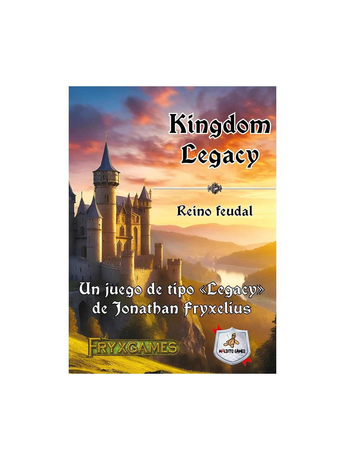 Kingdom Legacy: Reino Feudal de Maldito Games en Juegos de Tablero | La Cueva Roja