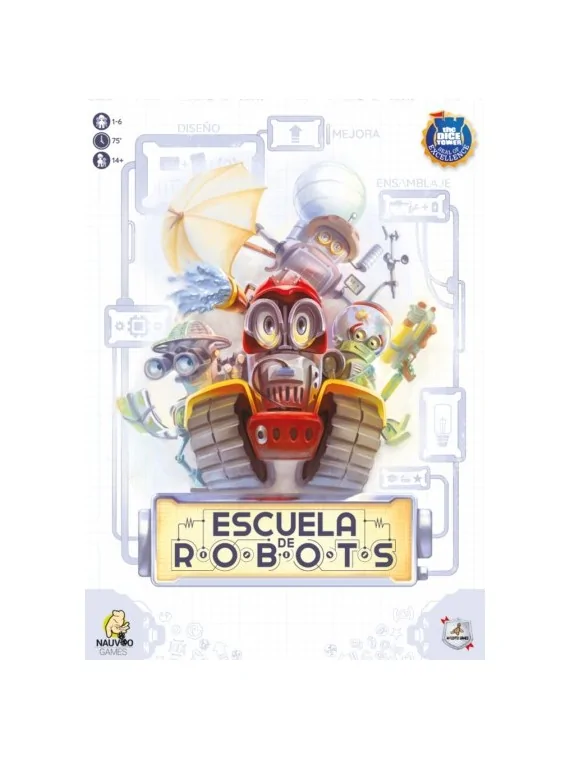 Escuela de Robots de Maldito Games en Juegos de Tablero | La Cueva Roja