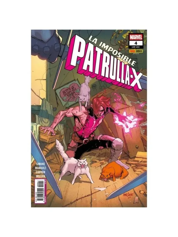 La Imposible Patrulla-X 4 de PANINI en Cómics Americano | La Cueva Roja