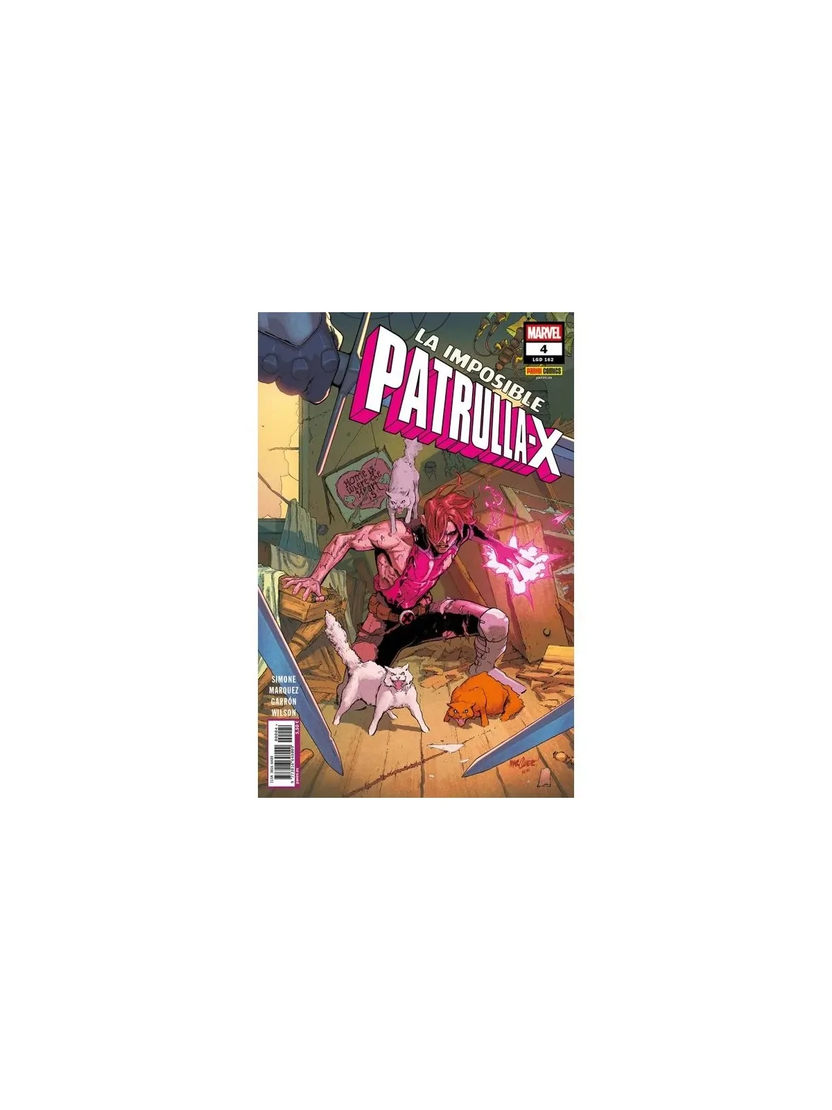 La Imposible Patrulla-X 4 de PANINI en Cómics Americano | La Cueva Roja