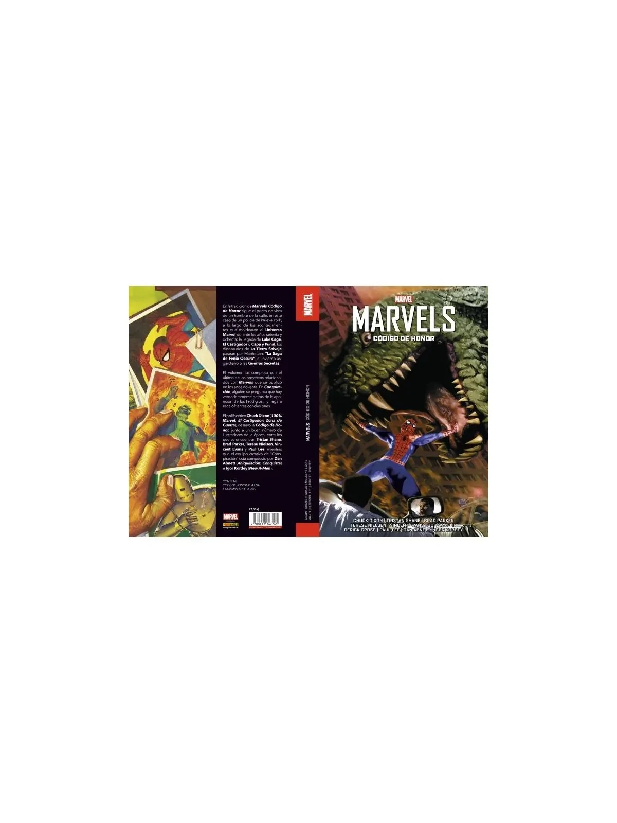 Colección Marvels: Código de Honor de PANINI en Cómics Americano | La Cueva Roja
