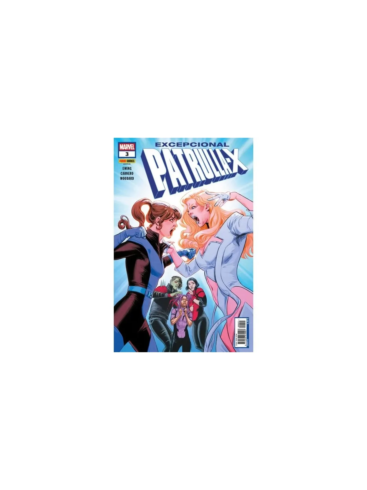Excepcional Patrulla-X 03 de PANINI en Cómics Americano | La Cueva Roja