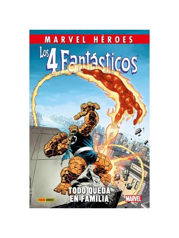 Marvel Héroes: Los 4 Fantásticos - Todo Queda en Familia de PANINI en Cómics Americano | La Cueva Roja