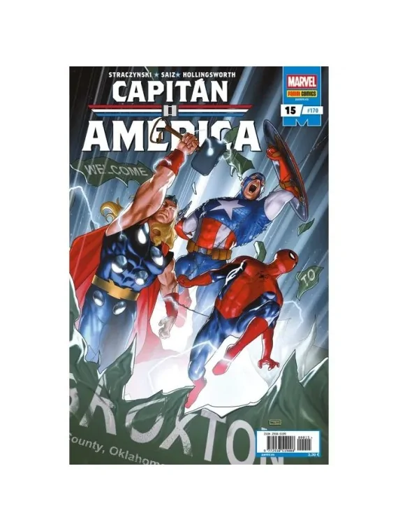 Capitán América 15 de PANINI en Cómics Americano | La Cueva Roja