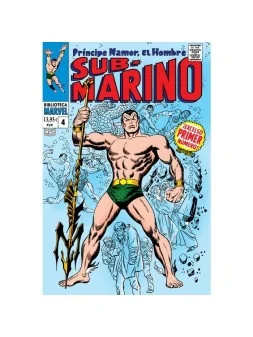 Biblioteca Marvel 81: Namor, El Hombre Submarino 04 de PANINI en Cómics Americano | La Cueva Roja