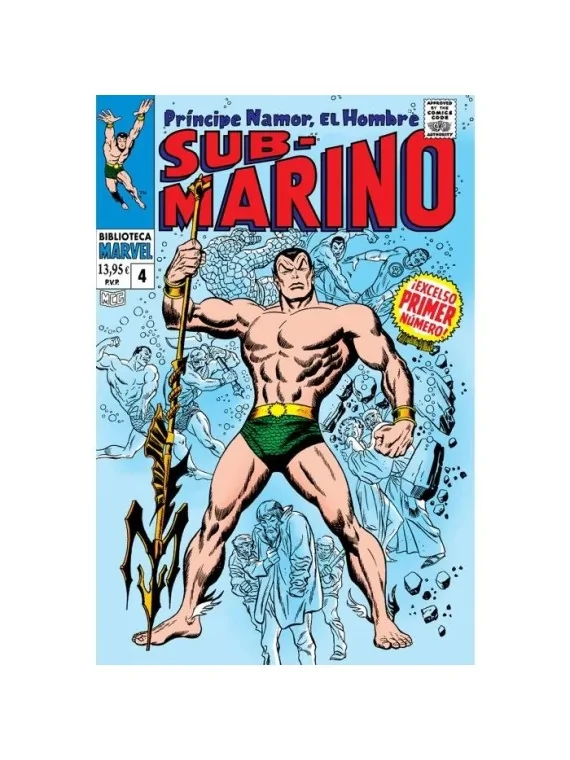 Biblioteca Marvel 81: Namor, El Hombre Submarino 04 de PANINI en Cómics Americano | La Cueva Roja