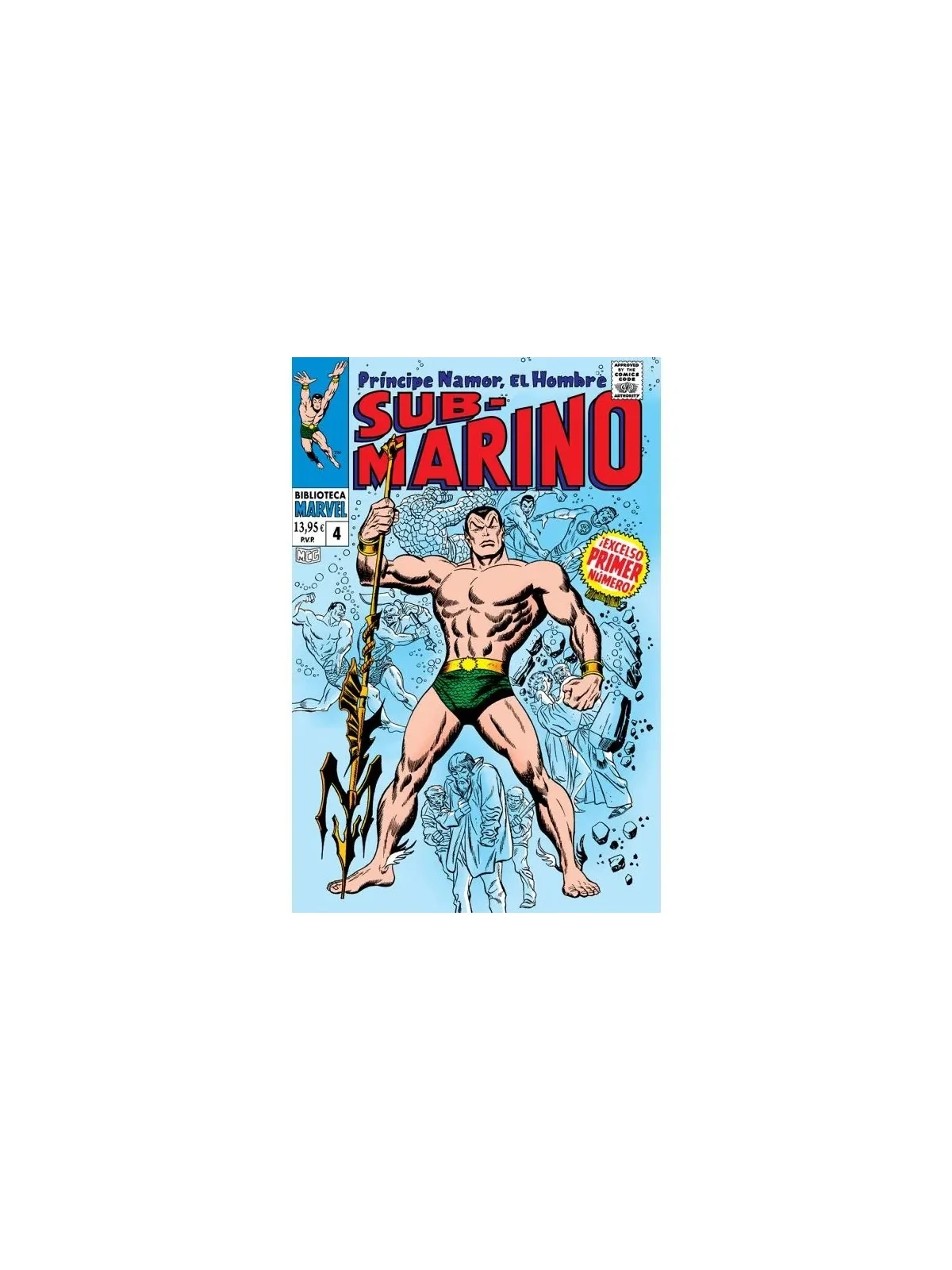 Biblioteca Marvel 81: Namor, El Hombre Submarino 04 de PANINI en Cómics Americano | La Cueva Roja