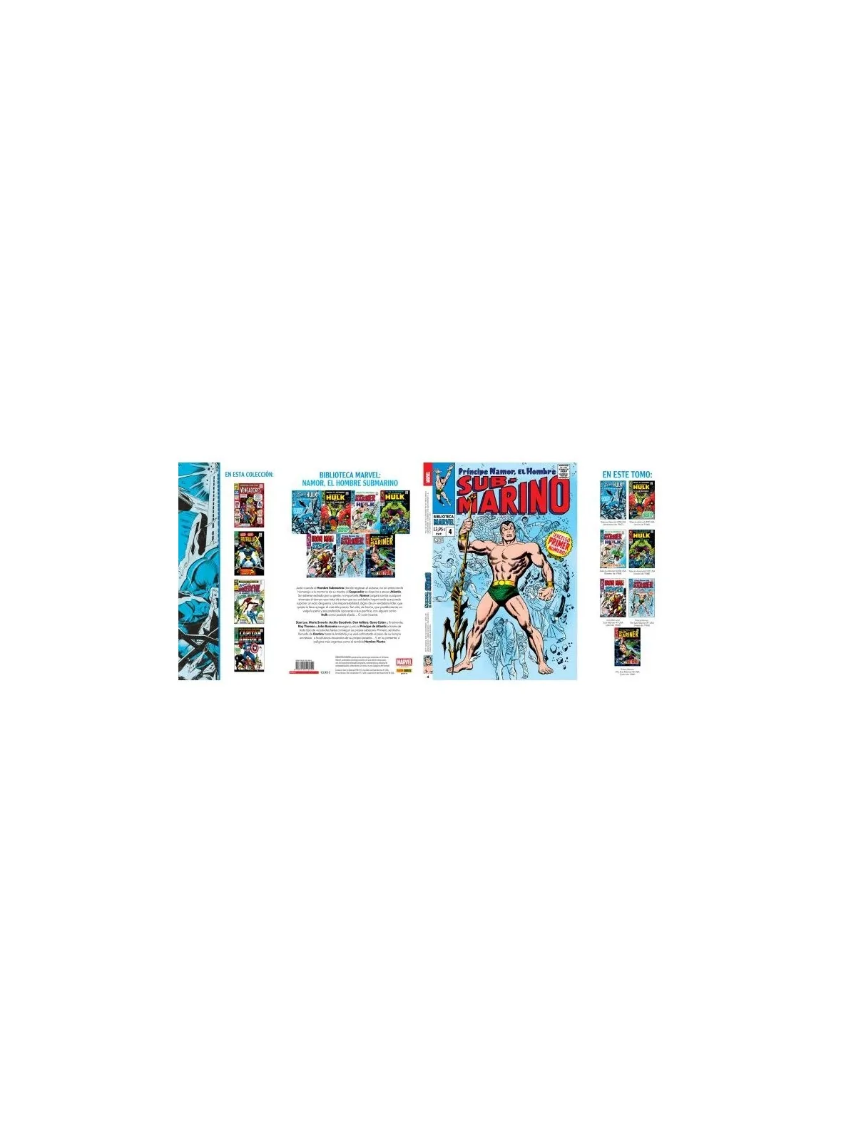 Biblioteca Marvel 81: Namor, El Hombre Submarino 04 de PANINI en Cómics Americano | La Cueva Roja