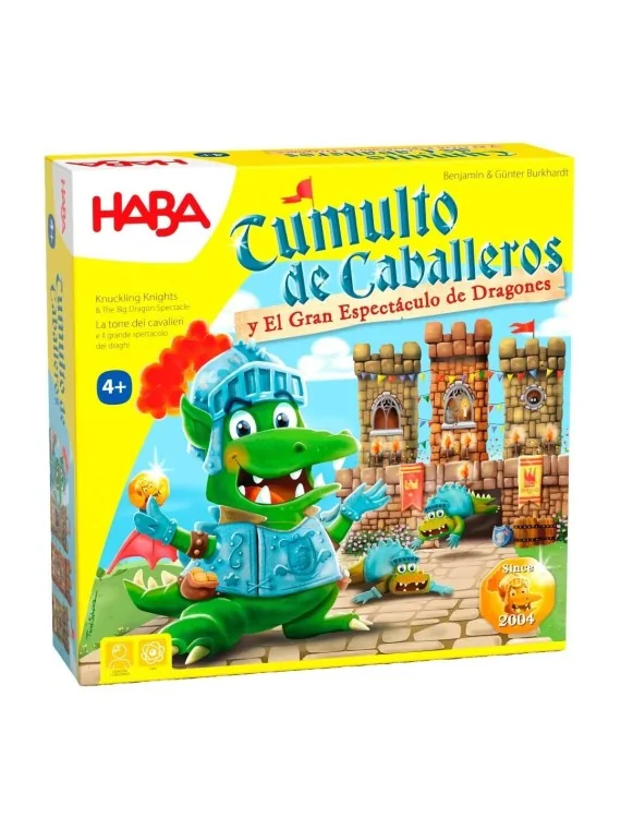 Tumulto de Caballeros y El Gran Espectaculo de Dragones de Haba en Juegos de Tablero | La Cueva Roja