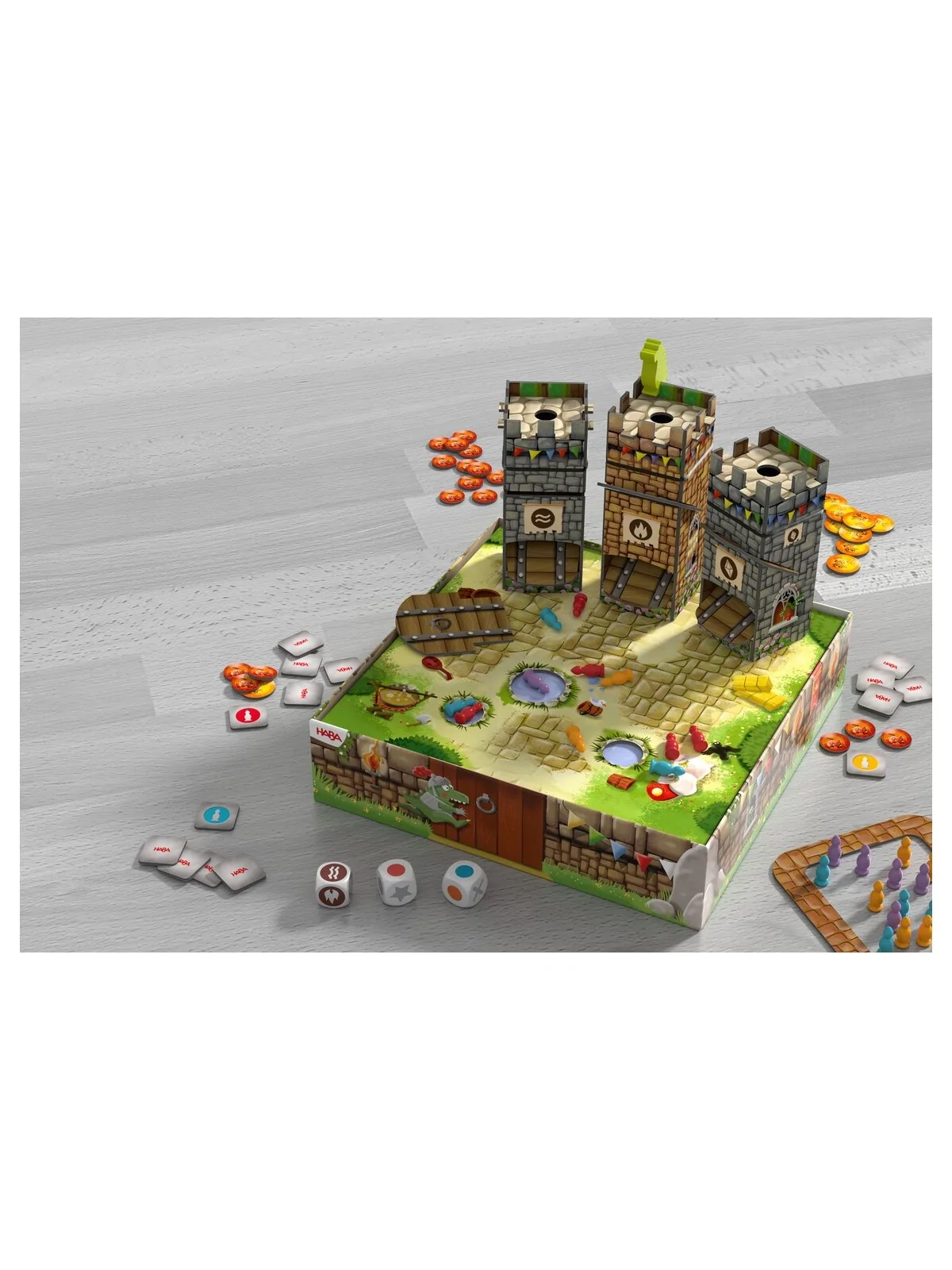 Tumulto de Caballeros y El Gran Espectaculo de Dragones de Haba en Juegos de Tablero | La Cueva Roja