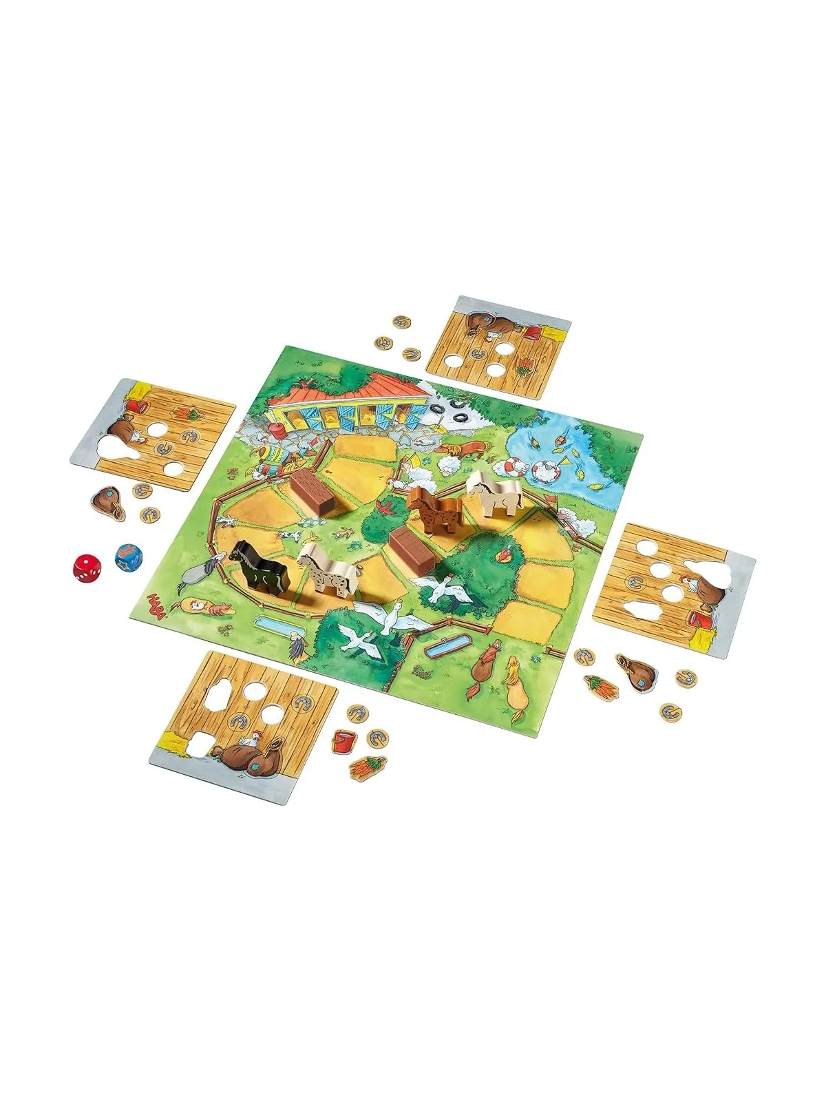 ¡A galopar! de Haba en Juegos de Tablero | La Cueva Roja