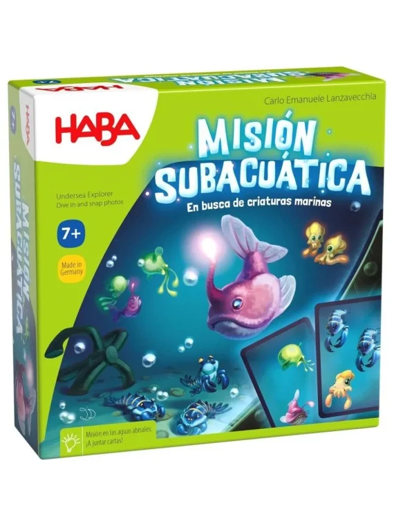 Mision Subacuatica de Haba en Juegos de Tablero | La Cueva Roja