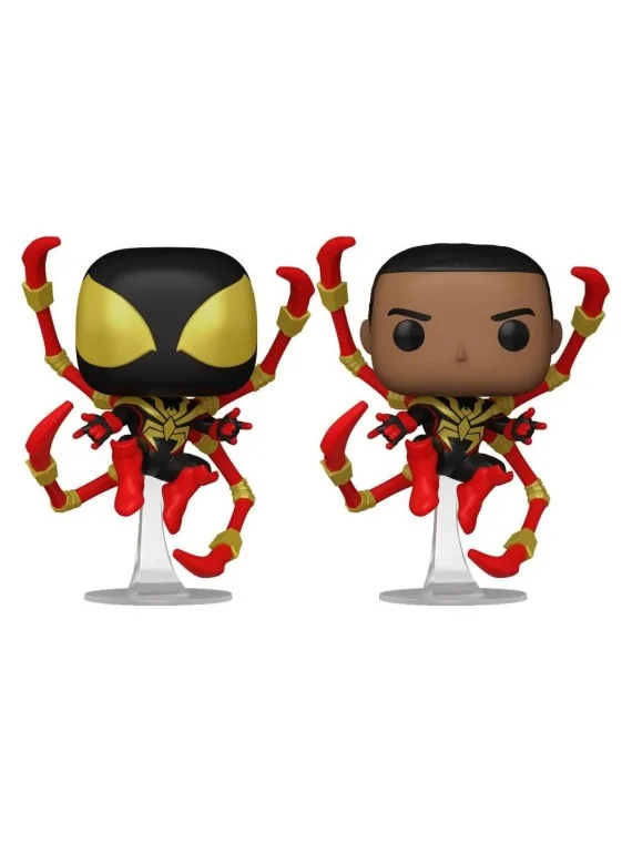 Funko POP! Marvel: Miles Morales Iron Spider (1448) de Funko en Funko Pop | La Cueva Roja