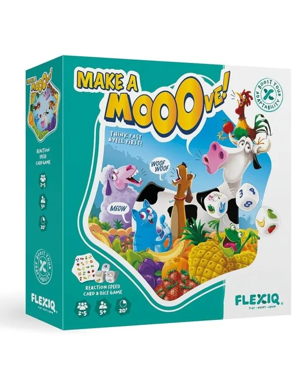Make a Mooove de FlexiQ en Juegos de Cartas | La Cueva Roja