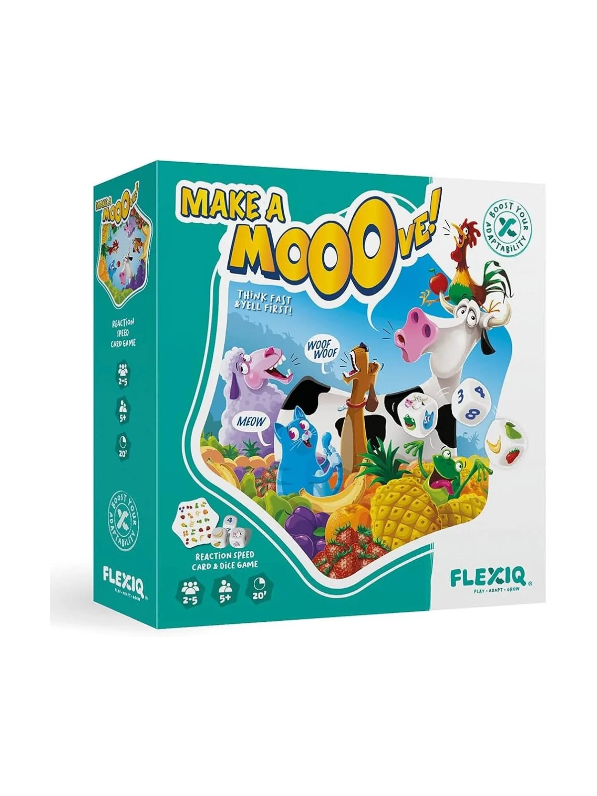 Make a Mooove de FlexiQ en Juegos de Cartas | La Cueva Roja