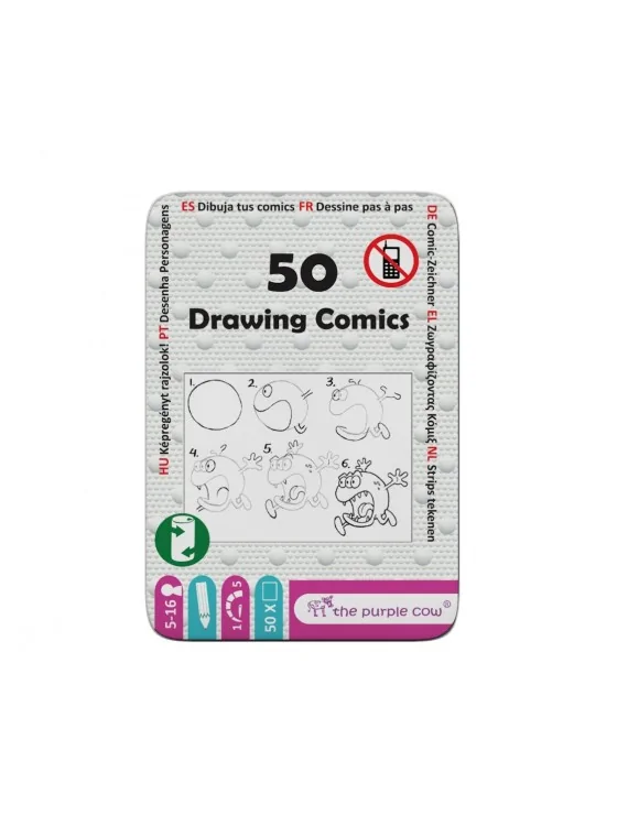 50 Drawing Comics de The Purple Cow en Juegos de Tablero | La Cueva Roja