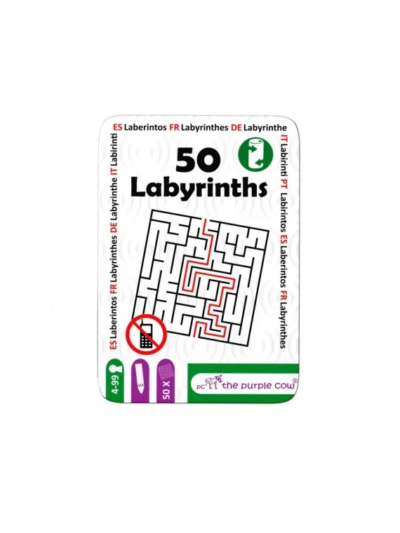 50 Labyrinths de The Purple Cow en Juegos de Tablero | La Cueva Roja