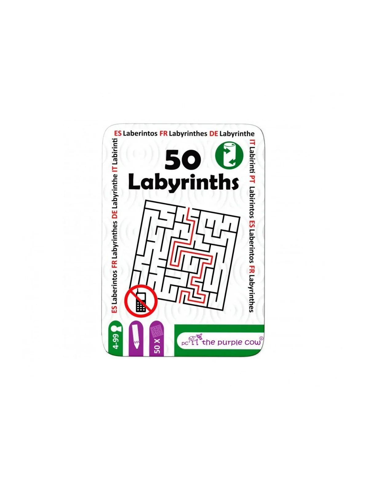 50 Labyrinths de The Purple Cow en Juegos de Tablero | La Cueva Roja